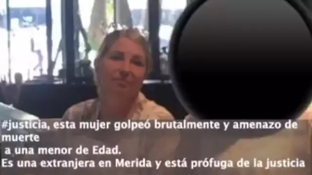 En redes sociales circula la foto de la mujer extranjera, así como una leyenda donde se pide justicia