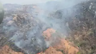 Incendio en Cañón del Sumidero