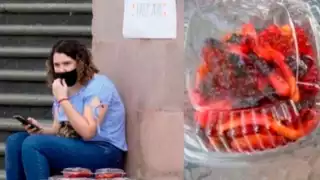 La joven busca llegar a la meta y lograr viajar a Estados Unidos