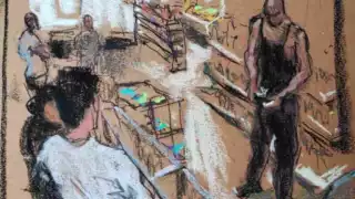 Christopher Martin dijo que sintió 'incredulidad y culpa' cuando vio tendido en el piso a Floyd