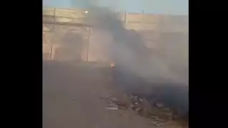 Bloqueos e incendios se reportan en varios puntos de Sinaloa