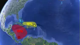   Quintana Roo: Posible formación ciclónica en el mar Caribe  incrementa al 70%      