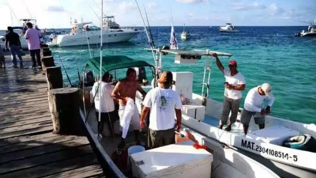 Se han registrado mil 200 pescadores, representando la caída del 10% al 15%