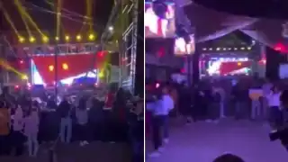 Realizan fiesta multitudinaria en Tlaxcala: VIDEO