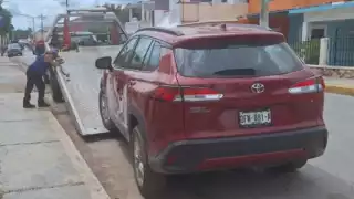 Recuperan en Hecelchakán un vehículo robado en la Ciudad de México