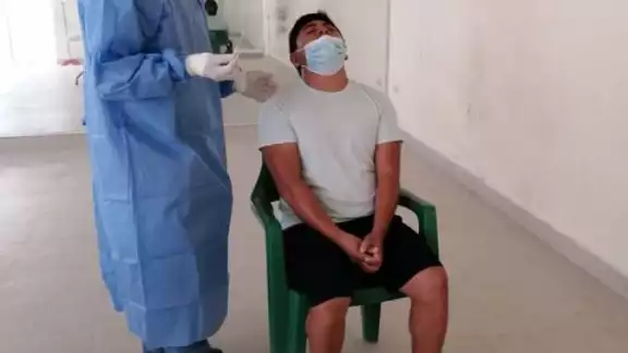 Instalan módulos de aplicación de pruebas rápidas contra COVID-19 en Chiquilá