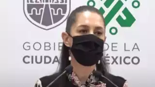 Claudia Sheinbaum, durante su conferencia de prensa
