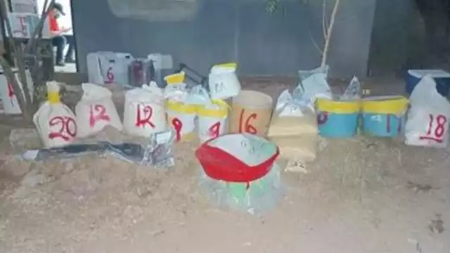 la dependencia estableció un perímetro de seguridad, solicitando la expedición de una orden técnica de investigación a la FGR, quien al cumplimentarla logró asegurar lo siguiente: