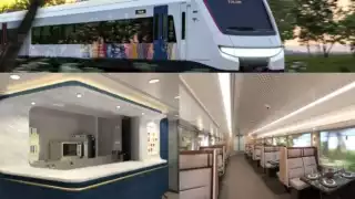 El Tren Maya está inspirado en el jaguar y contará con tres tipos de vagones