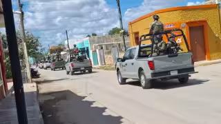 Catean predio en Tinún y aseguran a menor señalado por presunto narcomenudeo