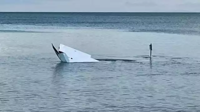 Algunos ribereños indican que el desplome ocurrió entre el Arrecife Alacranes e Isla Pérez