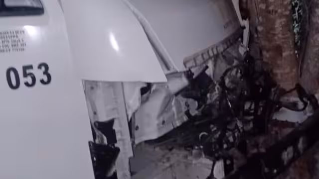 En total, fueron seis lesionados en el choque sobre carretera Gas Auto