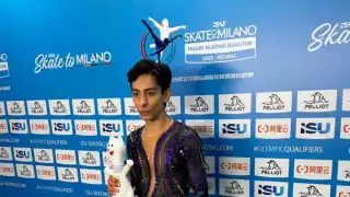 Donovan Carrillo brilla en Beijing: Segundo lugar lo acerca a Milán Cortina 2026