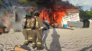 No se reportaron lesionados, solo daños materiales