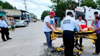 La mujer viajaba como pasajera en la motocicleta accidentada