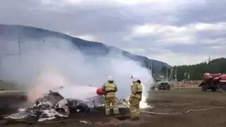 Helicóptero ruso se estrella en Siberia y deja 4 muertos y 10 heridos