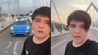 Detienen a tres luego de que 'Fofo' Márquez cerrara el puente Matute Remus en Guadalajara