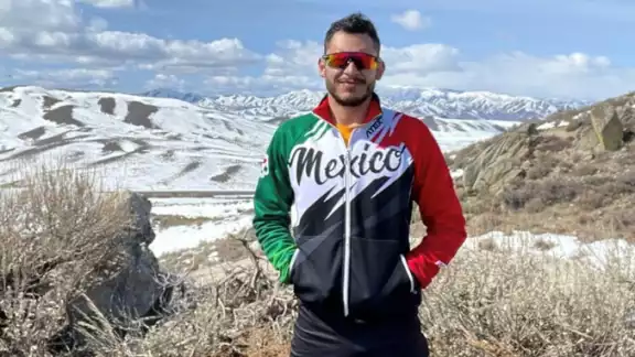 Jon Soto se convirtió en el segundo mexicano en la historia del esquí de fondo en concluir una competencia en Juegos Olímpicos. Foto: Instagram @jon.ski.mexico