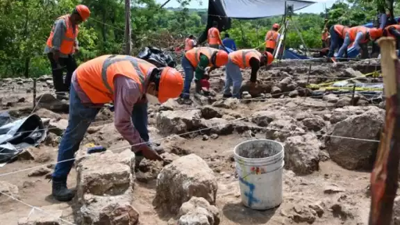 Entre los vestigios se encontraron elementos del centro del país así como de Guatemala Entre los vestigios se encontraron elementos del centro del país así como de Guatemala