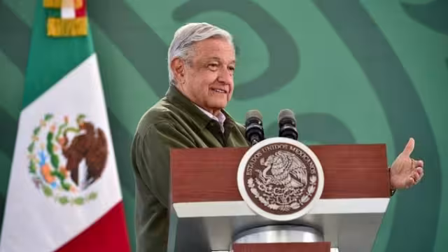 Presidente AMLO en conferencia de prensa