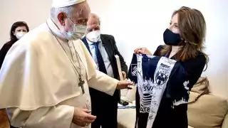El Papa no oculta nunca su amor por el futbol