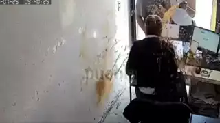 El video de la agresión se viralizó este miércoles. Foto: Especial