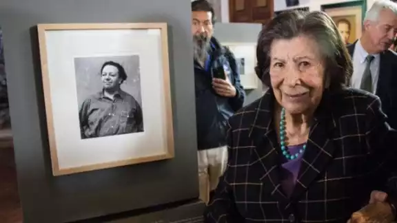 Guadalupe Rivera Marín hija del muralista Diego Rivera. Foto: Especial Guadalupe Rivera Marín hija del muralista Diego Rivera. Foto: Especial