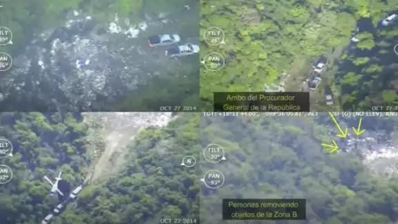 Estas fueron las pruebas del GIEI en torno al caso Ayotzinapa. Foto: GIEI Estas fueron las pruebas del GIEI en torno al caso Ayotzinapa. Foto: GIEI