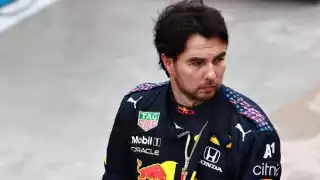 Checo Pérez logró clasificar en tercer lugar