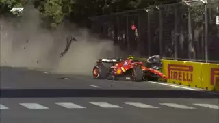 Ferrari pierde el control por el puesto del Red bull de Checo