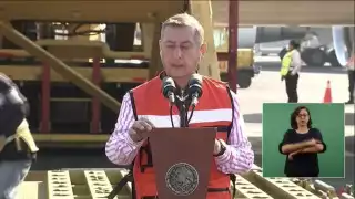 Llegó el último embarque de esta semana