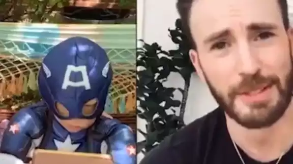 Chris Evans le manda un mensaje a Bridget Walker Chris Evans le manda un mensaje a Bridget Walker
