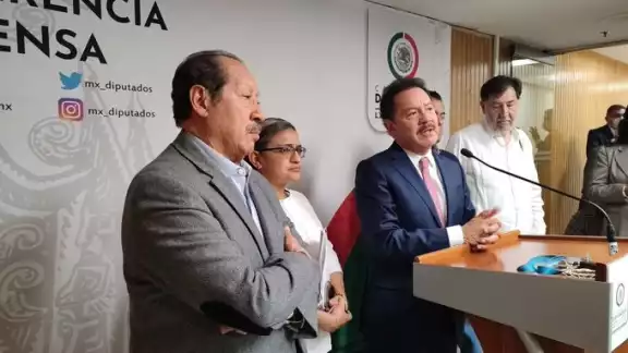 El coordinador de Morena afirmó que se tomó la decisión para socializar el dictamen. Foto: Twitter @NachoMierV
