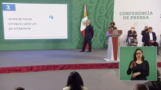 La titular de la SEP, Delfina Gómez, presenta el programa para el regreso a clases presenciales