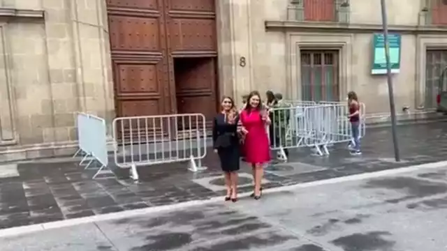 El presidente Andrés Manuel López Obrador, recibió en Palacio Nacional a los gobernadores electos