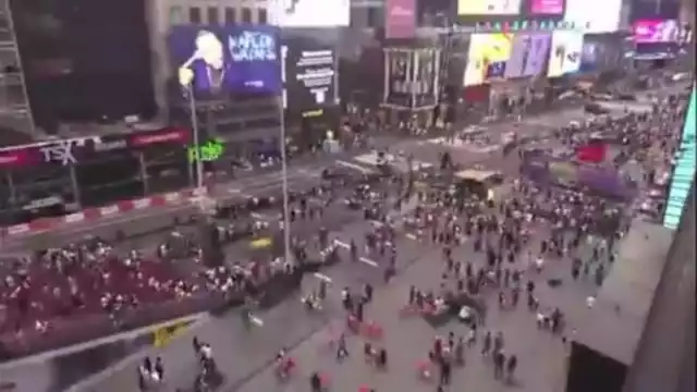 Decenas de personas corrieron del peligro durante el tiroteo