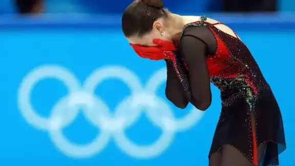 La patinadora rusa quedó en cuarto lugar de su disciplina. Foto: Reuters