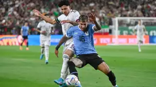 Uruguay exhibió un gran futbol frente a México. Foto: @miseleccionmx
