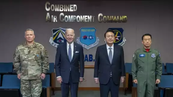 Joe Biden habló por primera vez de la enfermedad en su viaje a Asia. Foto: @POTUS