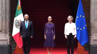 Presidenta Sheinbaum firma tres acuerdos con la Unión Europea: “es un paso hacia el fortalecimiento económico”