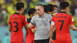 Paulo Bento dejó de ser técnico de Corea del Sur tras la eliminación ante Brasil