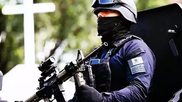 Con elementos de seguridad de los tres niveles la seguridad en Aguililla será reforzada. Foto: Especial