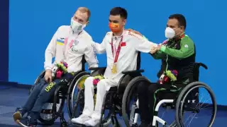 Diego es ganador de cinco medallas de oro en los Juegos Parapanamericanos de Lima 2019