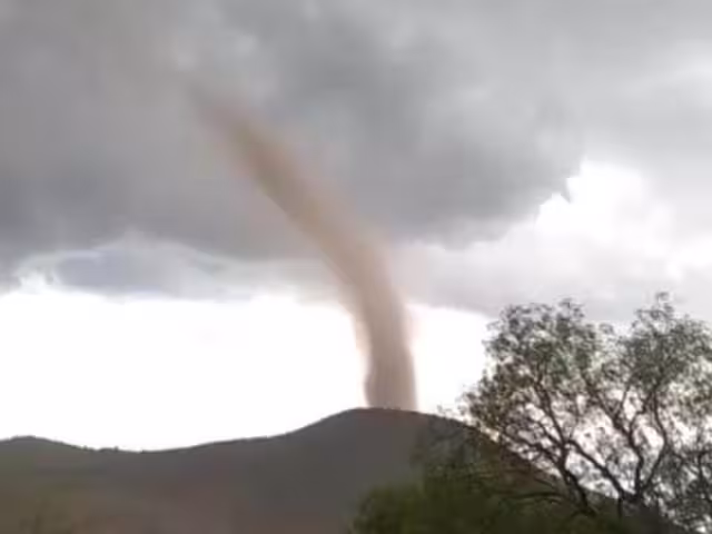 El tornado se calculó está en la categoría cero de la escala Fujita