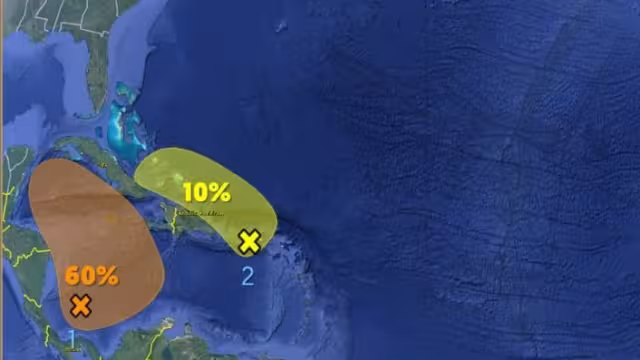 Conagua reveló que hay 10% de probabilidad para desarrollo ciclónico en 48 horas