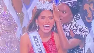 Andrea Meza se corona como Miss Universo 2021
