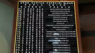 El premio más llamativo fue un palco en el Estadio Azteca