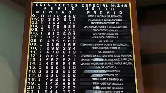 El premio más llamativo fue un palco en el Estadio Azteca