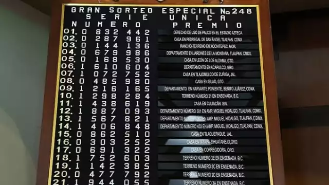 El premio más llamativo fue un palco en el Estadio Azteca