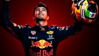 Checo Pérez debutó con Red Bull Racing